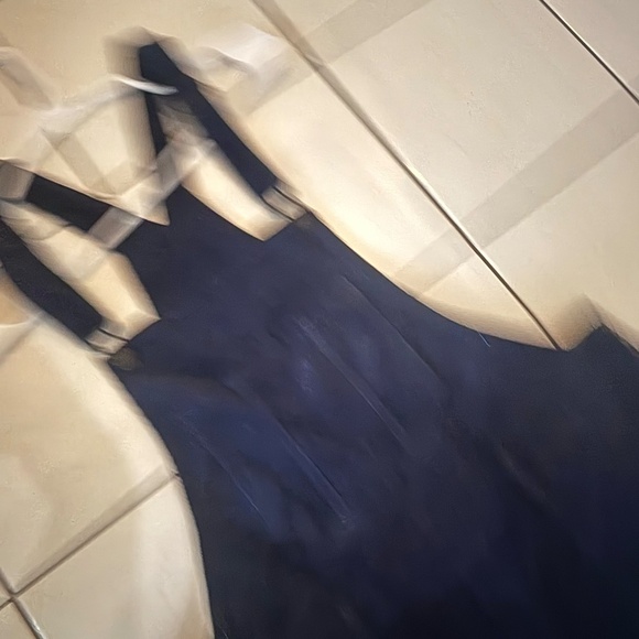 Old Navy plus size corduroy navy blue overalls - accepting offers - Picture 5 of 10